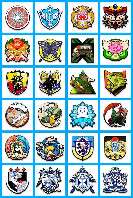 Romancing SaGa Re;univerSe - Guild Emblems