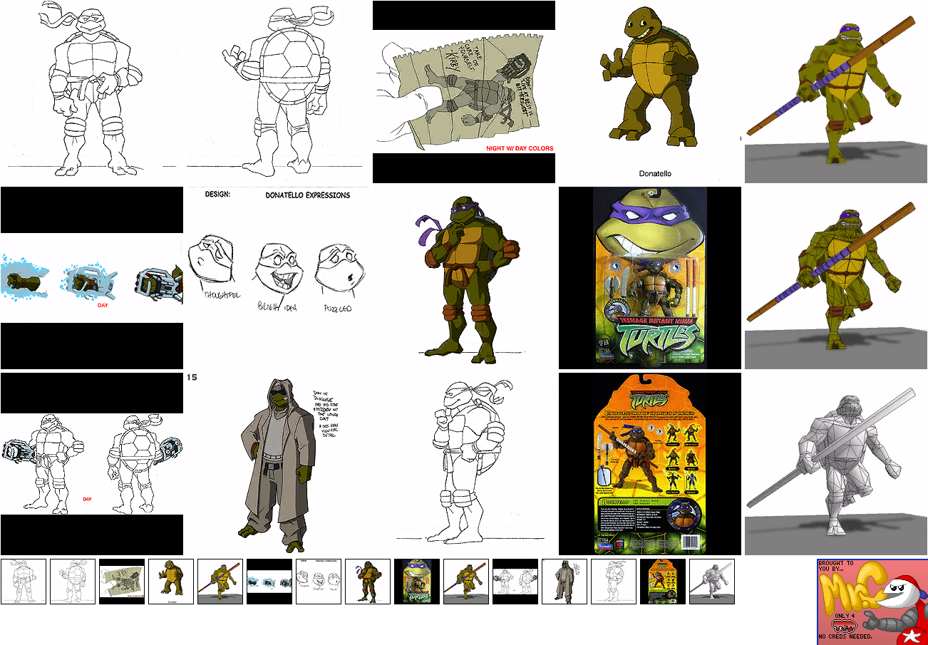 Teenage Mutant Ninja Turtles: Mutant Melee - Gallery (Donatello)