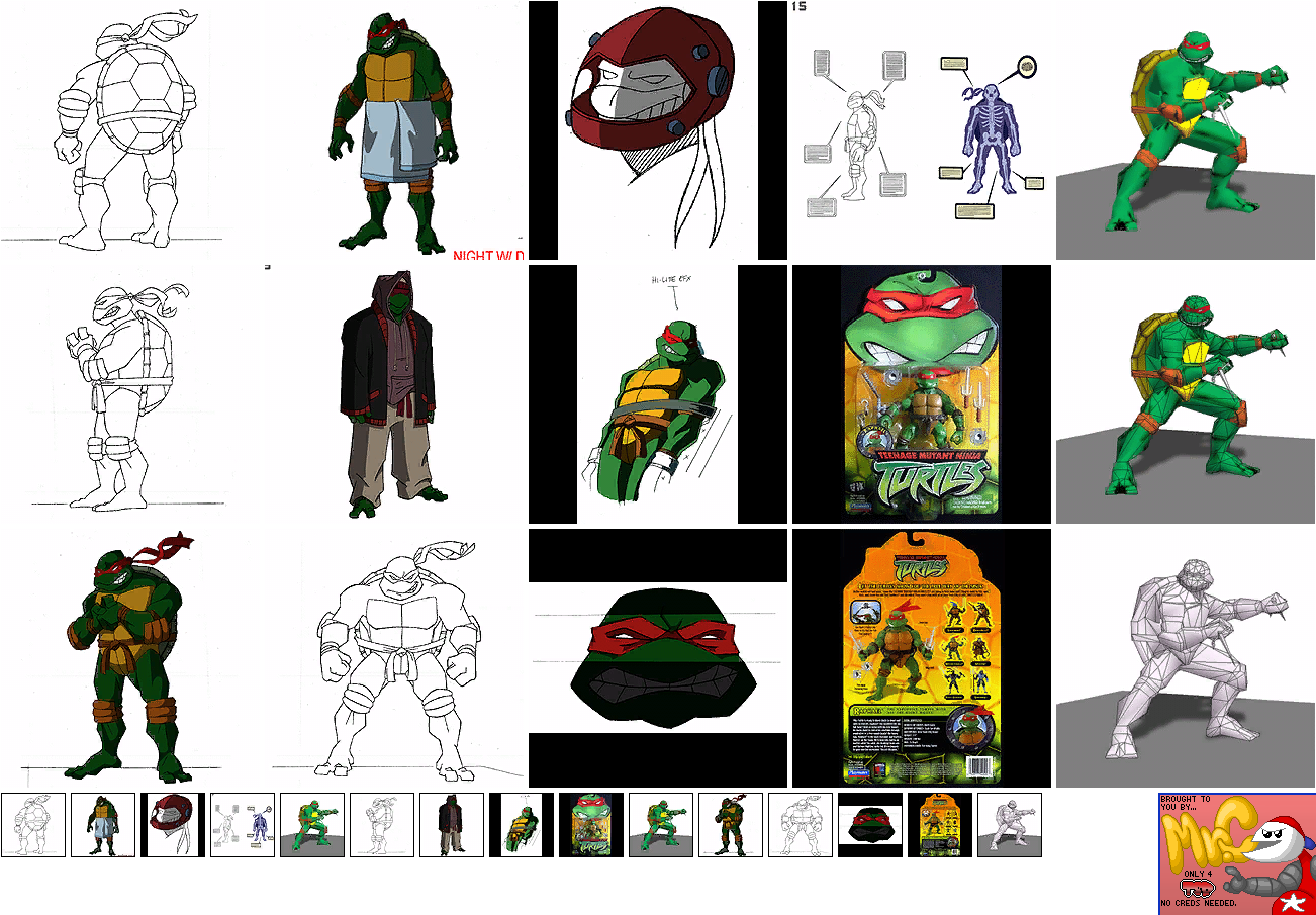 Teenage Mutant Ninja Turtles: Mutant Melee - Gallery (Raphael)