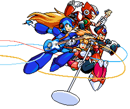 Mega Man X Customs - Mega Man X Legacy Collection Soundtrack (Pixel Art)