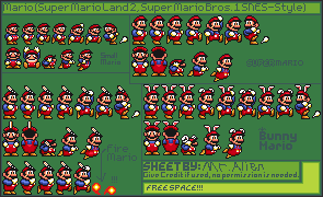 Mario Customs - Mario (SML2, SMAS-Style)