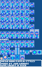 Mega Man Customs - Mega Man (Layla-Style)