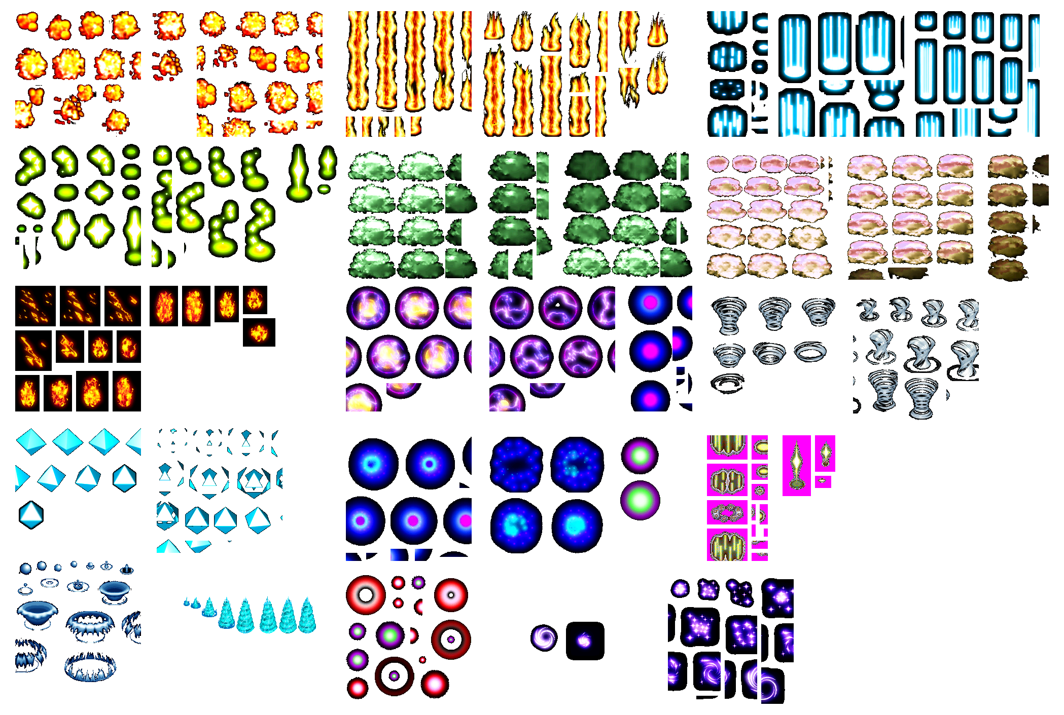 Bomberman Wars (JPN) - Effects