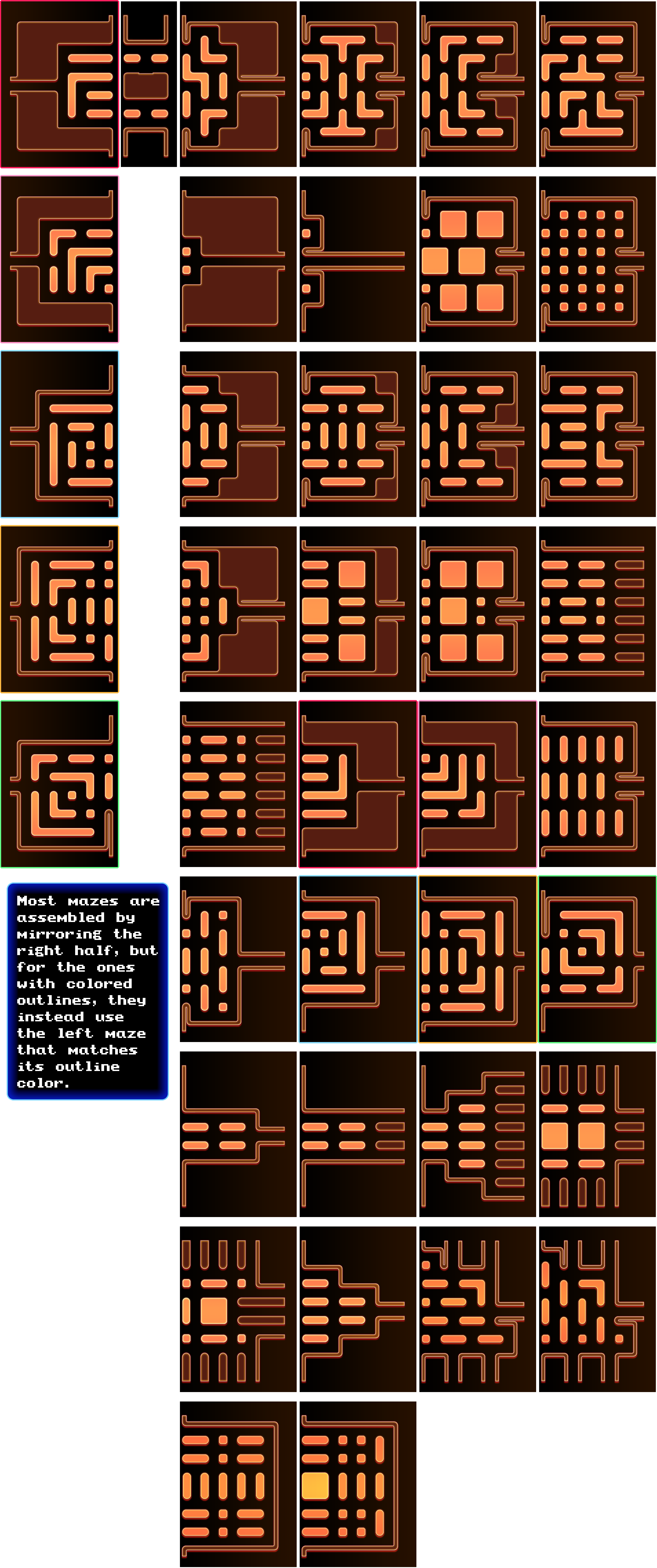 Mobile - Pac-Man Championship Edition DX (Android Ver.) - Type H - The  Spriters Resource