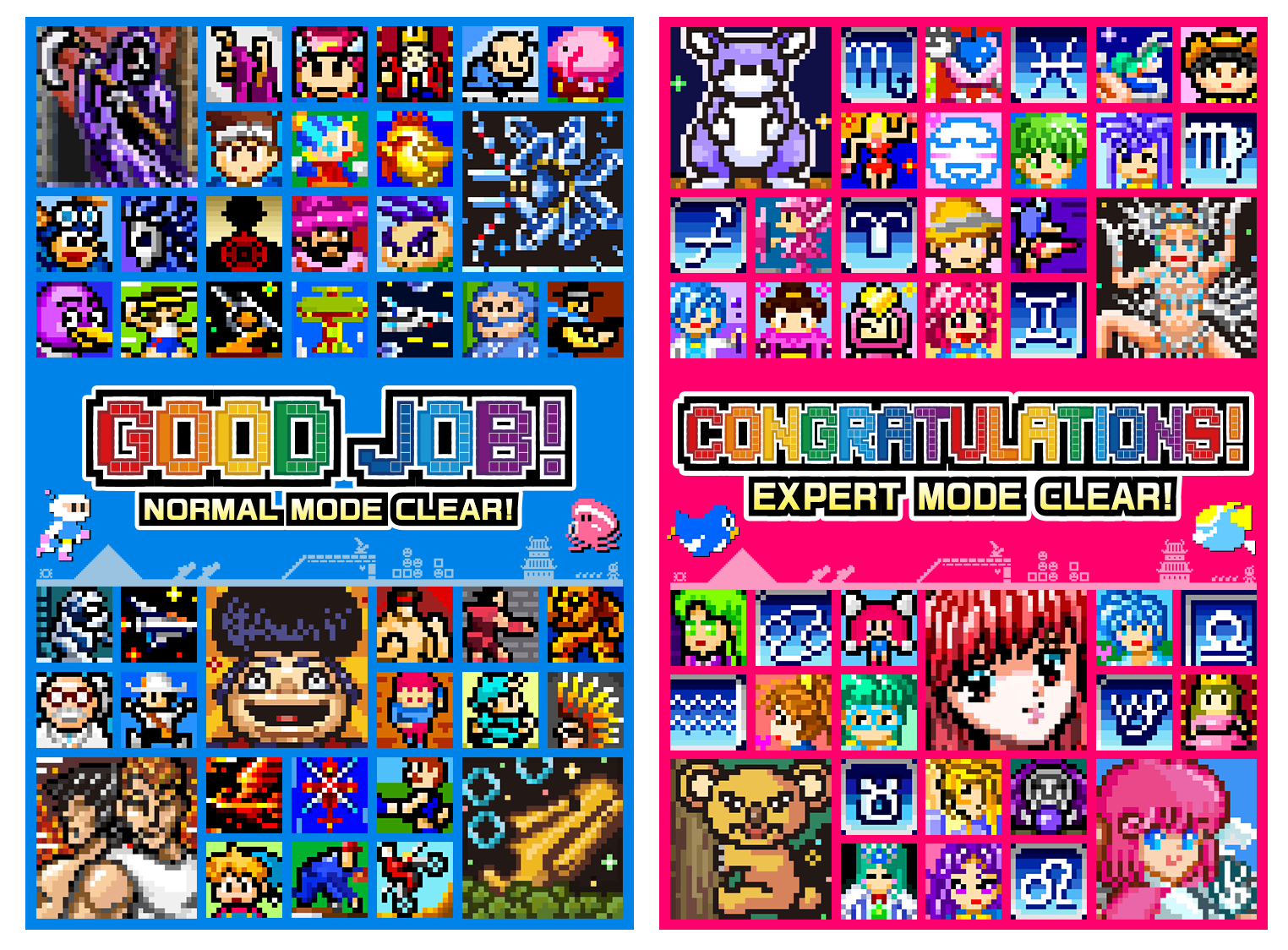 PIXEL PUZZLE COLLECTION - Clear Screens