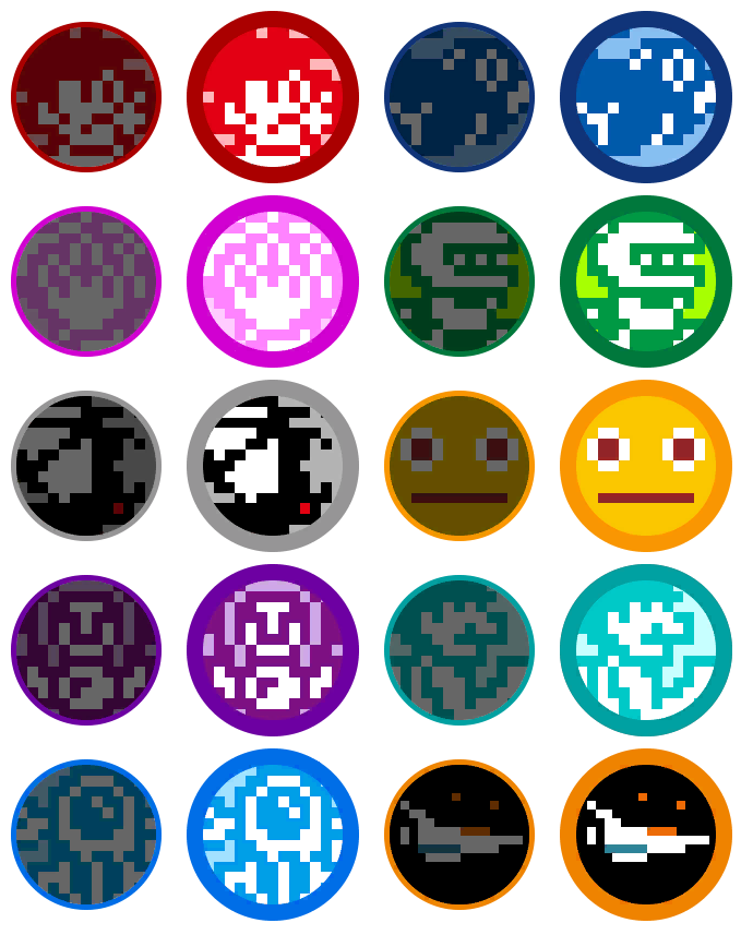 PIXEL PUZZLE COLLECTION - Genre Icons