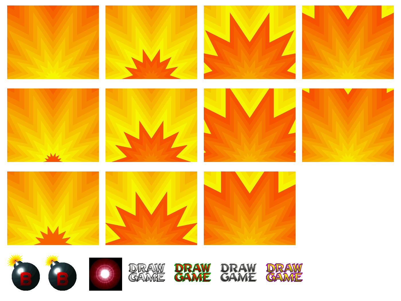 Bomberman World - Draw Game