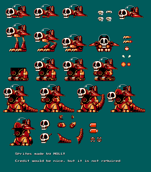 Mega Man Customs - Wily Machine World 2 (NES-Style)