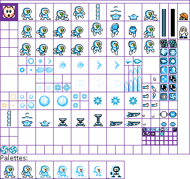 Super Mario Bros. Crossover - Ice Man - Mega Man