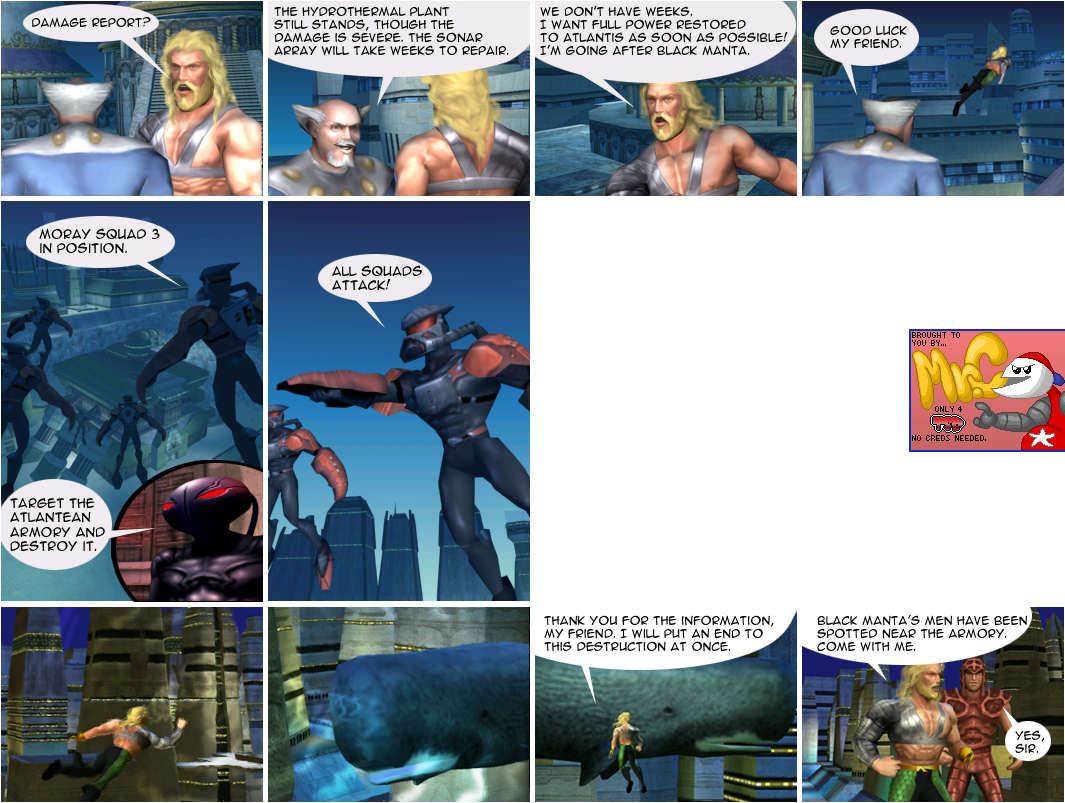 Aquaman: Battle for Atlantis - Cutscene 04