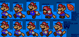 Mario Customs - Raccoon Mario (Paper Mario-Style)