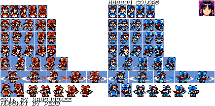 Reimu Hakurei (Mega Man 8-bit Deathmatch-Style)