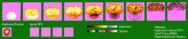 Explosion & Spore SFX