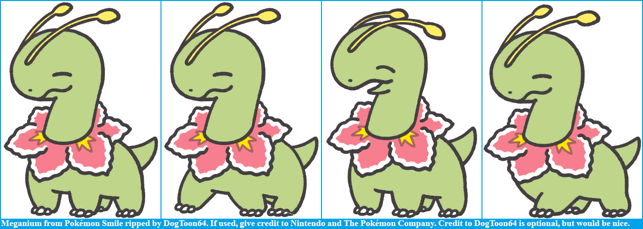 Pokémon Smile - #154 Meganium