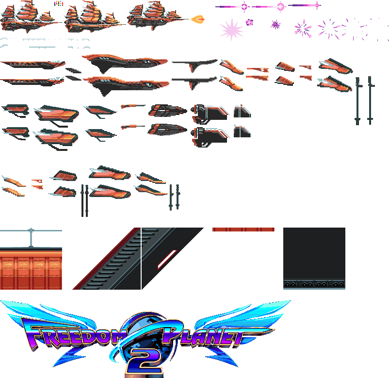 Freedom Planet 2 - Zao's Airship