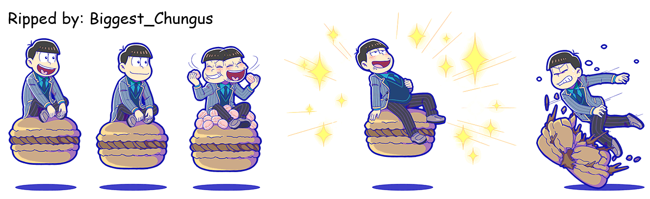 Osomatsu-san Hesokuri Wars: Battle of the NEETs - Osomatsu (Macaron: 18ver)