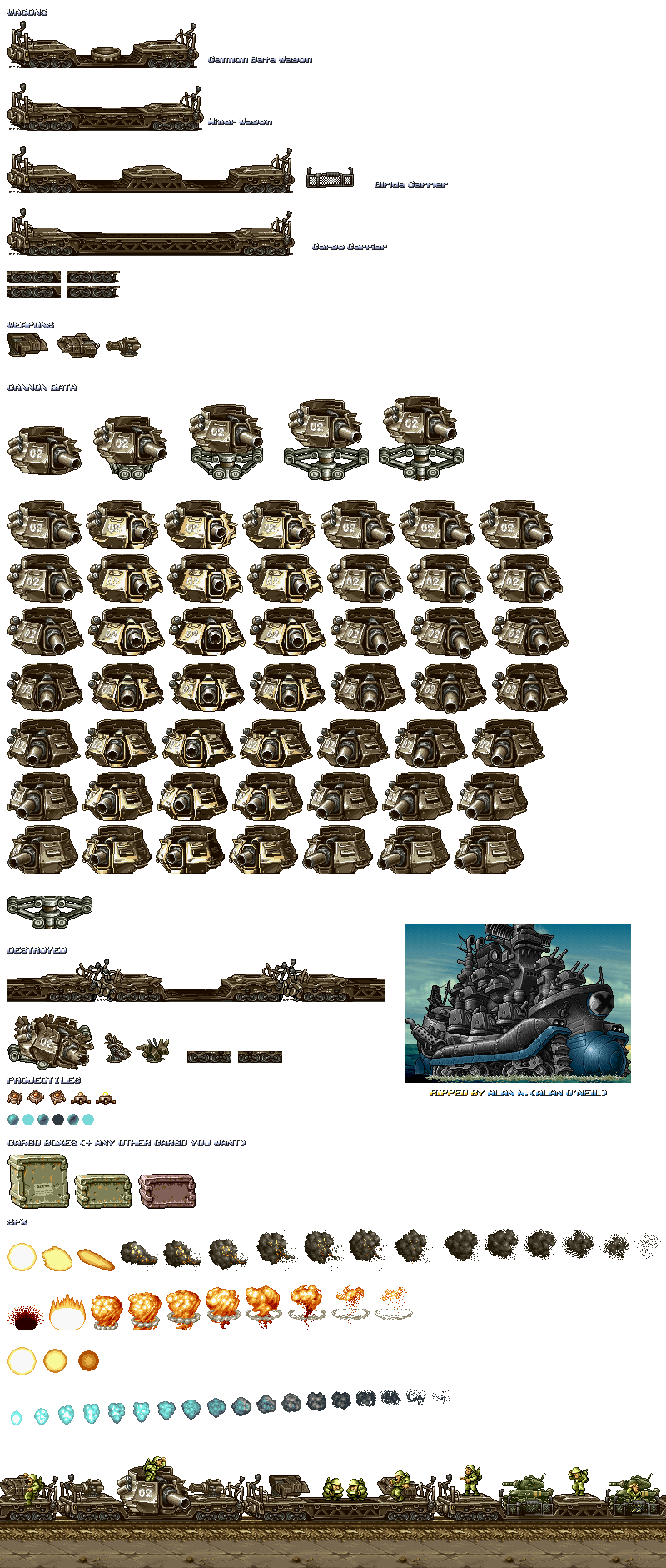 Armored Supply Train