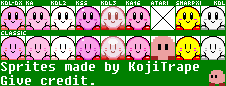 Kirby (Super Mario Bros. Crossover Icon-Style)