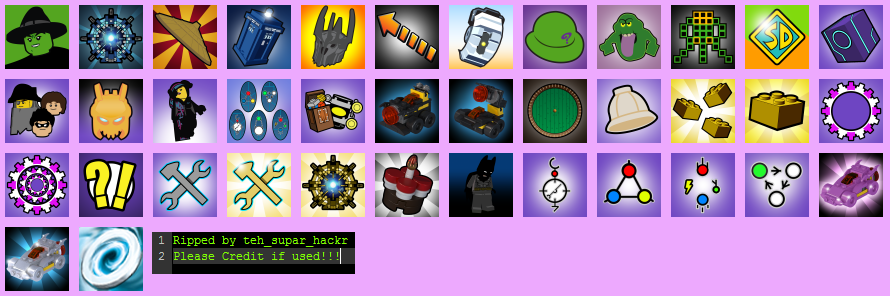 LEGO Dimensions - Achievement Icons (Base Game)