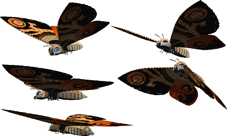 Godzilla: Trading Battle (JPN) - Mothra