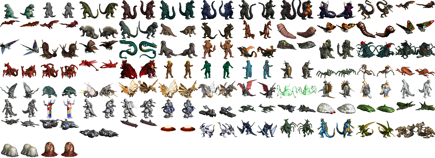 Godzilla: Trading Battle (JPN) - Kaiju Pieces