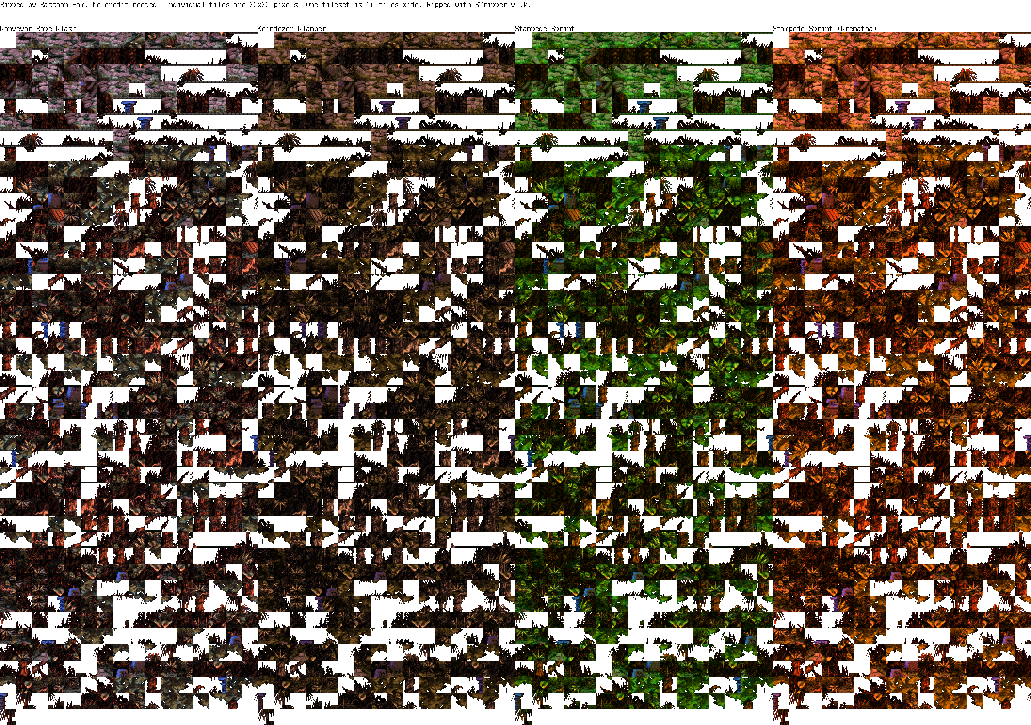 Jungle Tileset