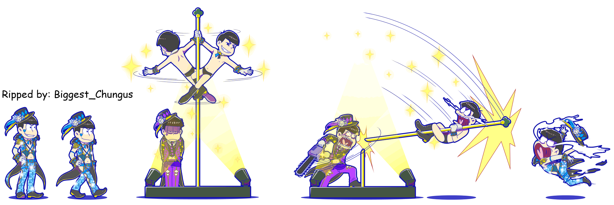 Osomatsu-san Hesokuri Wars: Battle of the NEETs - Karamatsu (Casino)