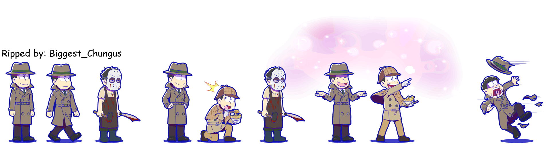 Osomatsu-san Hesokuri Wars: Battle of the NEETs - Choromatsu (Calming Detective: Mystery of the Crystal Lake)