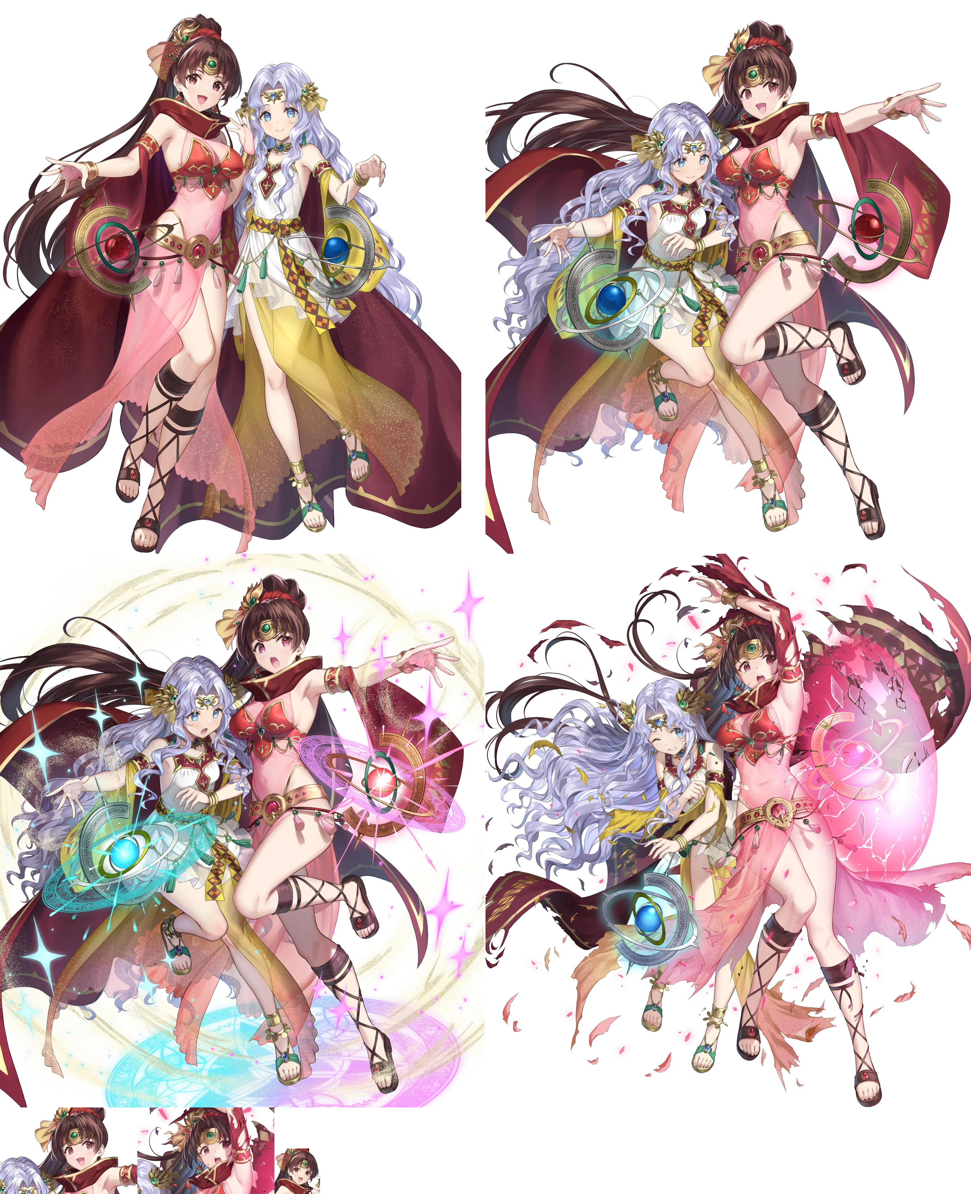 Linde & Sara (Sage of Khadein?)