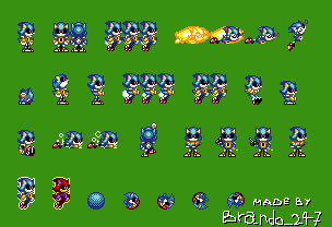 Metal Sonic (SMW-Style)