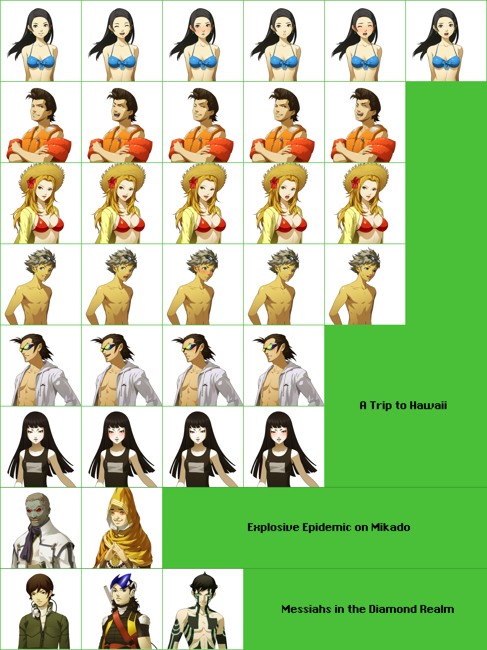 Shin Megami Tensei IV: Apocalypse - DLC Portraits