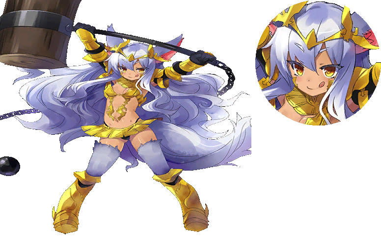 Kai-Ri-Sei Million Arthur - #0008 Knight - Type 2 Little Wolf Girl Ullet