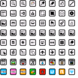 Petit Computer - SPD (System Icons)