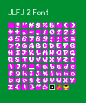 Jimmy's Lost Fruits Journey 2: Veggocalypse - Font