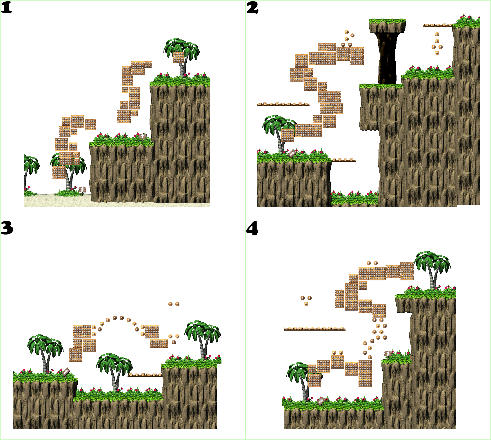 Donkey Kong / DK: Jungle Climber - W1-2: Sun Sun Beach