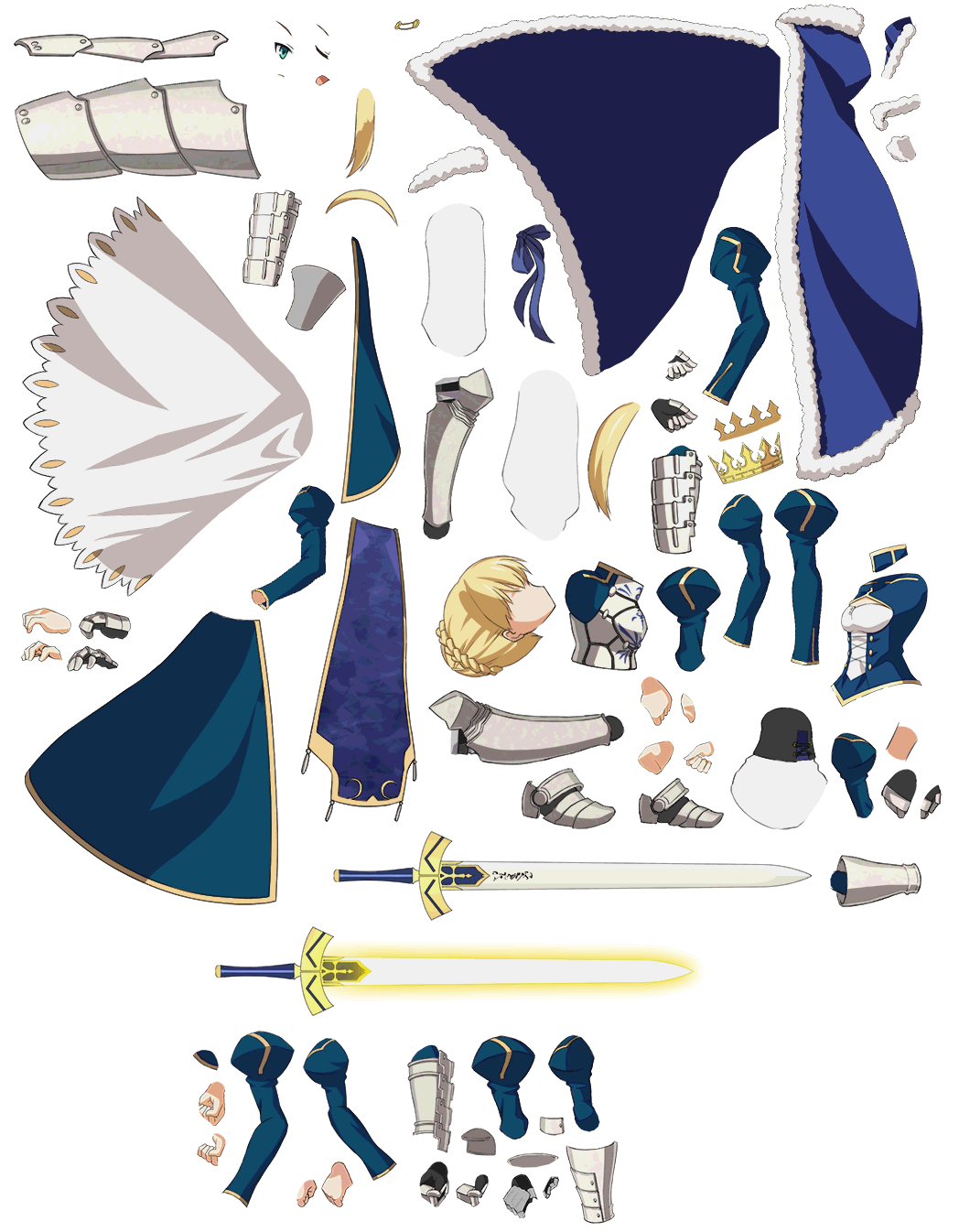 Artoria (1st Old Version)