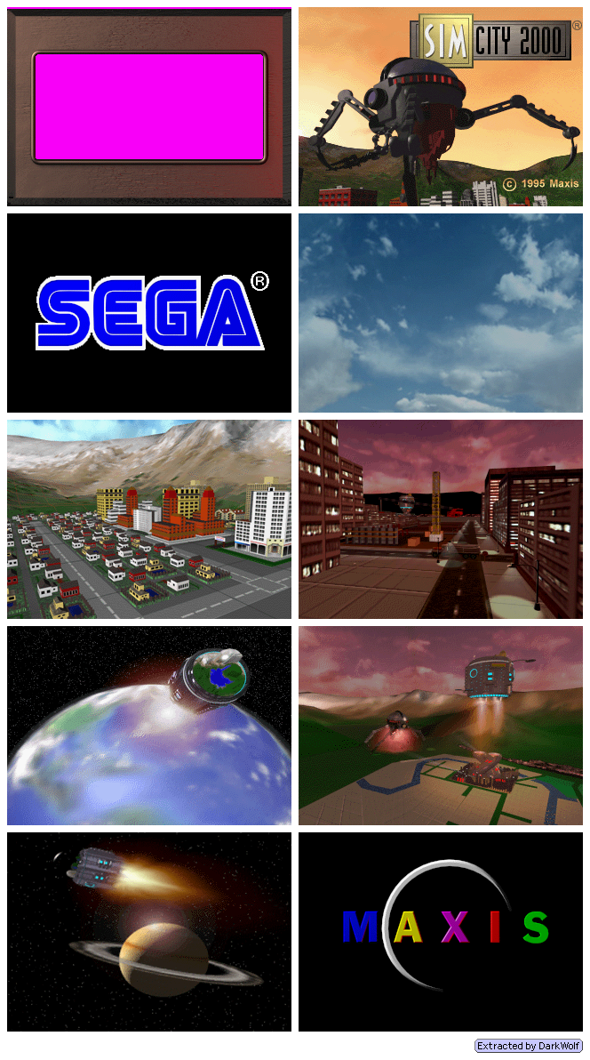 Sim City 2000 - Backgrounds