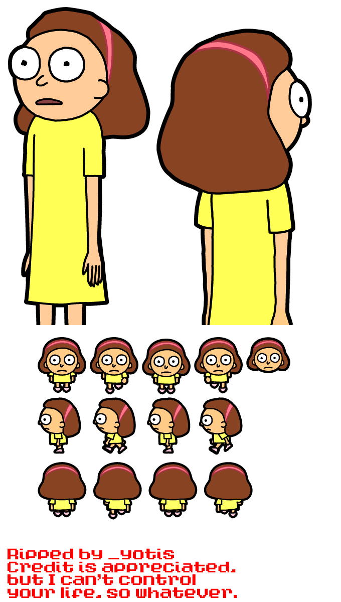 Pocket Mortys - #199 Girl Morty