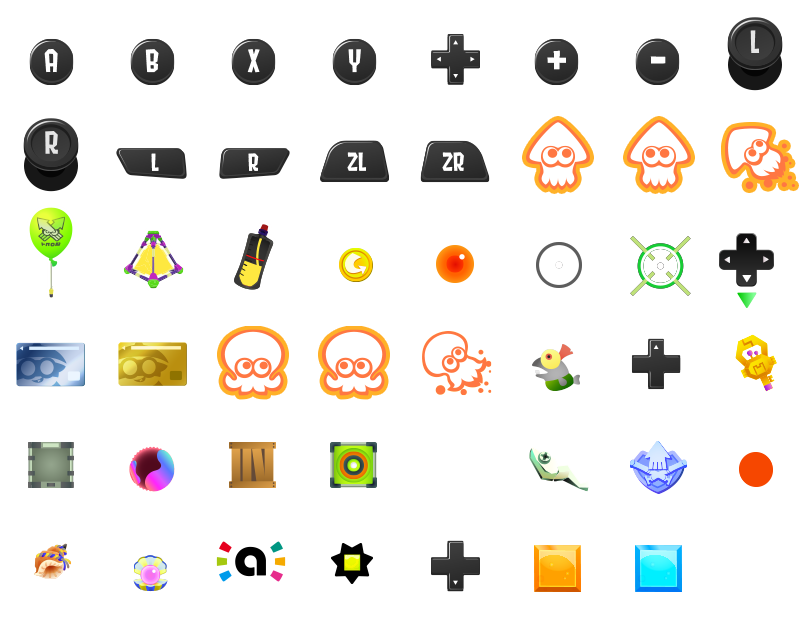 Splatoon 3 - Textbox Icons