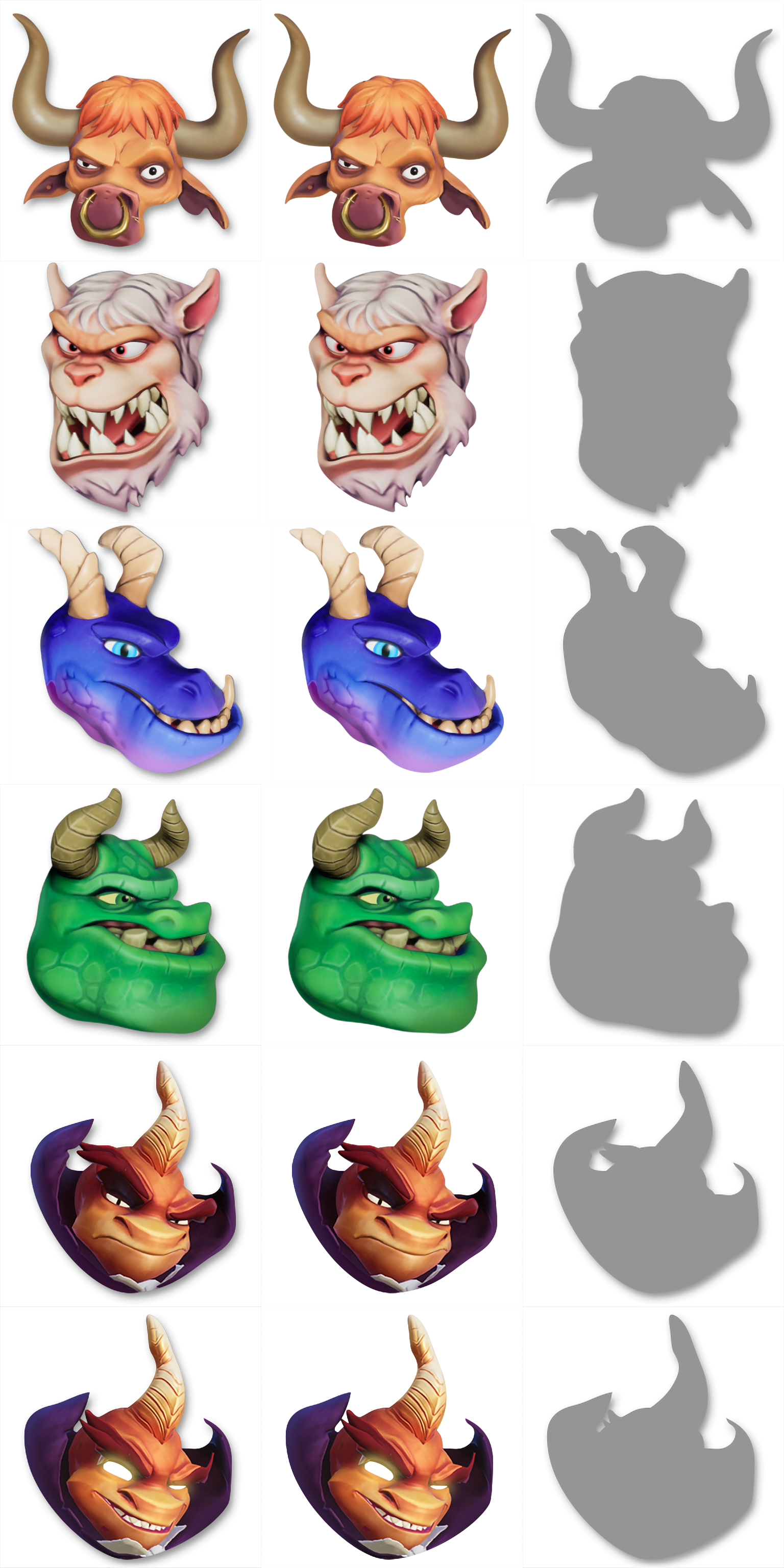 Spyro Reignited Trilogy - Spyro 2 Boss Icons