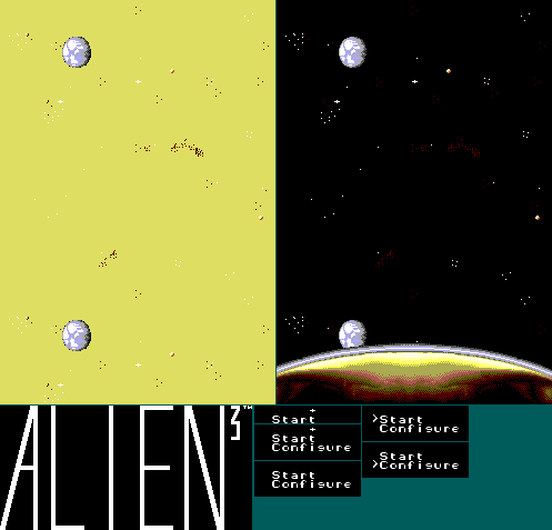 Alien³ - Title Screen