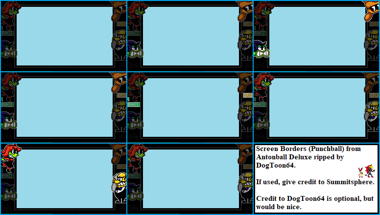 Antonball Deluxe - Screen Border (Punchball)