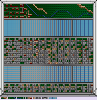 Kidou Senshi Gundam F91: Formula Senki 0122 (JPN) - Act 3 - Kern Colony Map