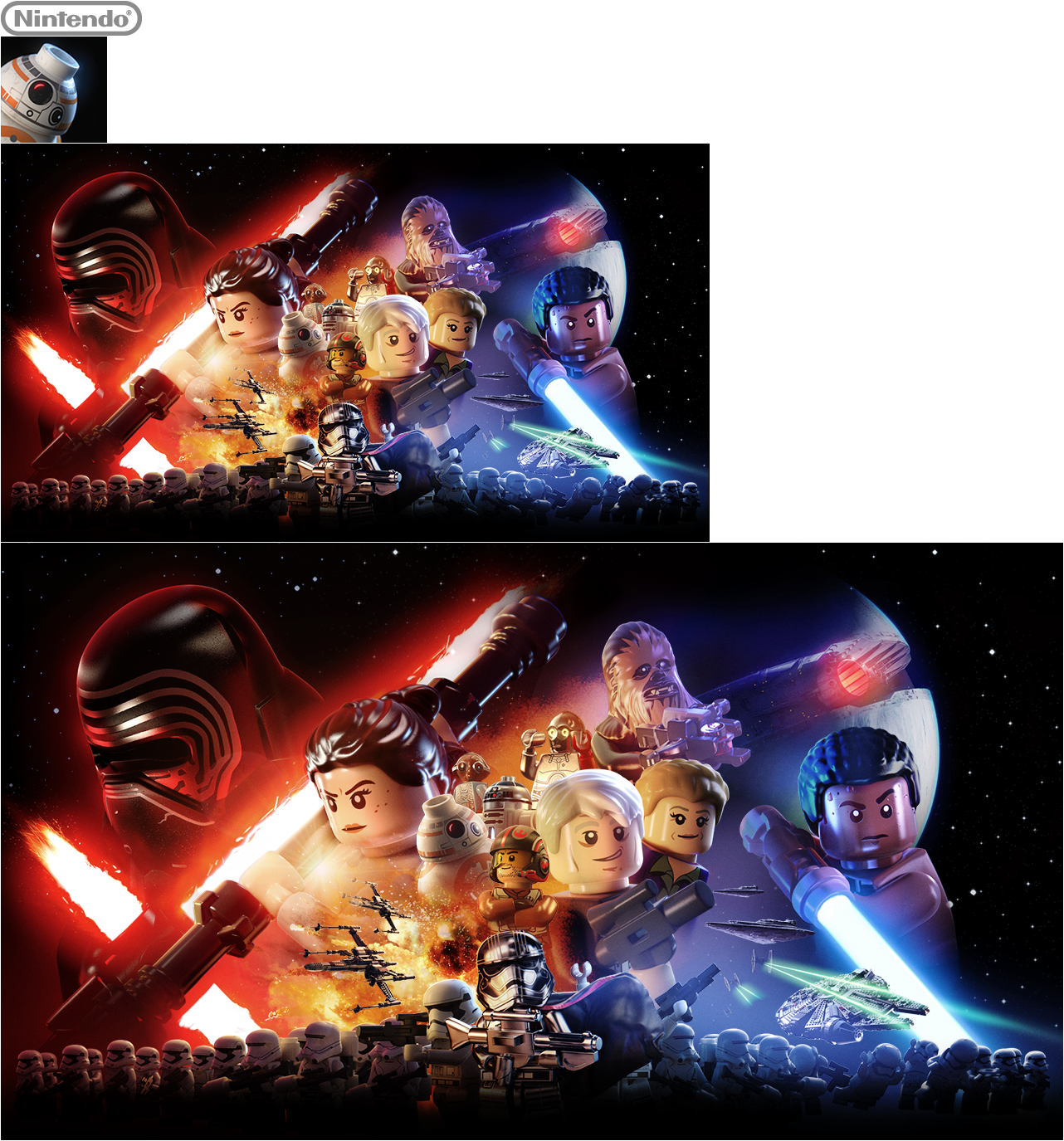 LEGO Star Wars: The Force Awakens - HOME Menu Icon & Banners