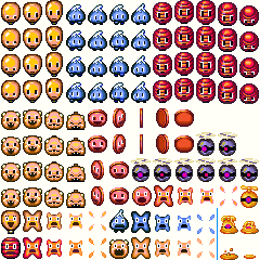 Bomberman (iPod) - Enemies