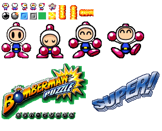 Bomberman Puzzle - General Sprites