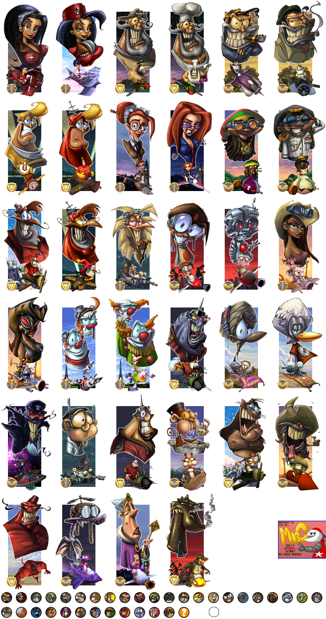 Character Icons