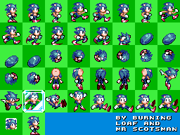 Sonic (Super Mario World-Style)