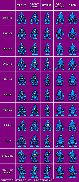 Mega Man 8-bit Deathmatch - Dive Man