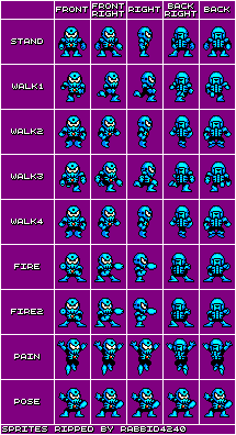 Mega Man 8-bit Deathmatch - Skull Man